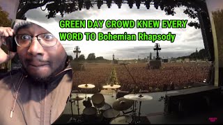 Green Day Crowd Singing Bohemian Rhapsody [Live in Hyde Park 2017] Reaction