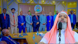 Fariinta Sheekh Axmed iid ee Codaynta Doorashada Somaliland Iyo Nabadgelyada