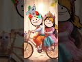 radha krishna😍 cute status video assamese cartoon janmastami shorts status