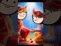 radha krishna😍 cute status video assamese cartoon janmastami shorts status