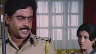 मेरी बातो का सीधा सीधा जवाब दीजिये | Kotwal Saab (1977) (HD) - Part 1 | Shatrughan Sinha, Aparna Sen