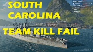 WORLD OF WARSHIPS | ATTEMPTED TEAM KILL FAIL