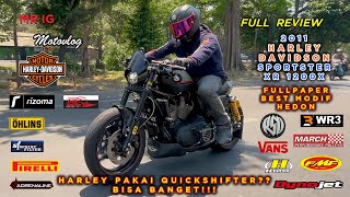 MOTOVLOG : #70 FULL REVIEW & TESTRIDE SPORTSTER XR 1200X