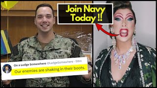 US Navy hired Drag queen Harpy Daniels as 'Digital Ambassador'