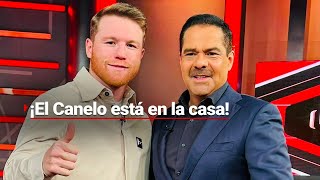 TV Azteca y Saúl "Canelo" Álvarez renovaron su exitosa unión y Javier Alatorre conversó con él