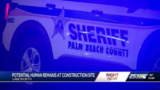 Human remains found at Lake Worth Beach construction site
