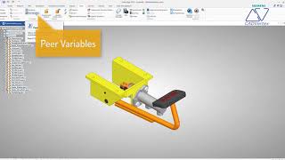 Solid Edge Peer Variables
