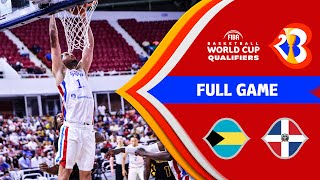 Bahamas v Dominican Republic | Full Basketball Game | #FIBAWC 2023 Qualifiers