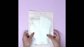 MUMUSO - Bath Gloves, perfect for exfoliating