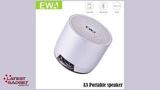 EWA A3 8 Watts Bluetooth Speaker With SD Card Slot – Silver