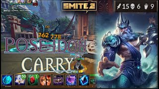 Release The Kraken! - Smite 2 Poseidon Carry Conquest Commentary