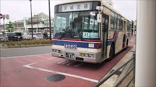 【既に廃車】茨城交通 518 日デU-UA440LSN 走行音