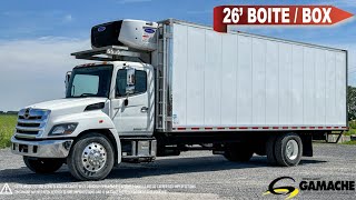 C-35214 2019 HINO 358 CAMION FOURGON RÉFRIGÉRÉE