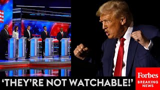 BREAKING NEWS: Trump Mocks Third Republican Debate, 2024 Rivals At Raucous Rally In Hialeah, Florida