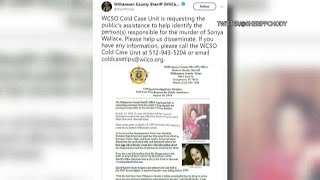 Williamson County cold case unit asks for public's help