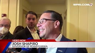 Video Now: Governor Shapiro on antisemitism and enthusiasm in PA