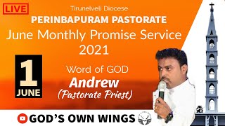 இடைவிடாமல் உன் தேவனை நம்பிக் கொண்டிரு// MONTHLY PROMISE SERVICE //