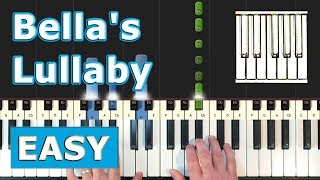 Bella's Lullaby - Piano Tutorial Easy - Twilight - Sheet Music (Synthesia)