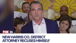 New Harris County D.A. removes himself from high-profile case