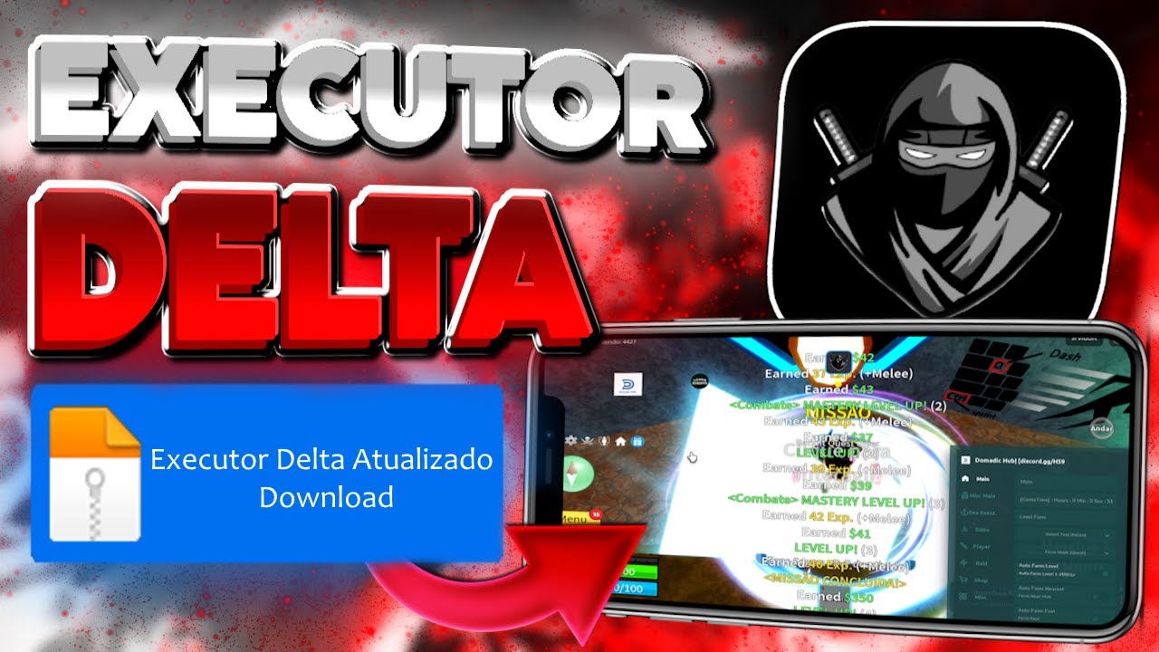 Atualizado Executor Delta V631 Celular E Pc Bypass Key Roblox