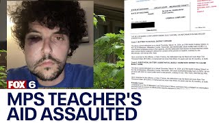 Parent facing charges for assaulting MPS teacher's aide | FOX6 News Milwaukee
