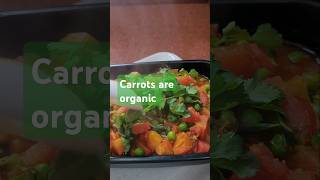 REGULAR VEGETABLE ONLY CARROTS ARE ORGANIC FRESH FROM  GARDEN. #youtubeshorts #viral organicgarden