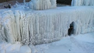 中國冬季冰雪世界 寧夏冰瀑貴州霜雪 20181219 公視早安新聞