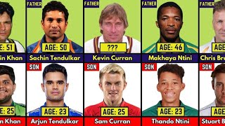 Famous Cricketers Who Are Real Father-Son: AGE Comparison