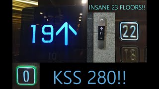 KSS 280! KONE N MiniSpace high-speed elevators in Andheri West, Mumbai, MH