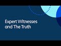 Expert Witnesses and The Truth