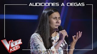 Mara Ugalde - Hay cosas en esta vida | Blind auditions | The Voice Kids Antena 3 2022