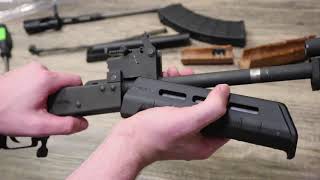 How to install a Magpul MOE AK Hand Guard on VSKA AK-47