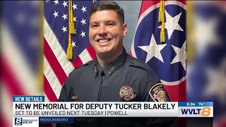 Knox County to unveil memorial honoring fallen deputy