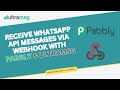 Receive WhatsApp API Messages via Webhook with pabbly & UltraMsg