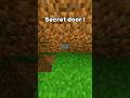 Minecraft secret door 🤯 Subscribe 🤝 #minecraft #edit #viral #shorts