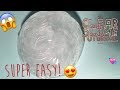 Easy clear slime recipe! Clear slime tutorial!