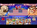 Super Street Fighter II X: Grand Master Challenge - MegamanX-8 vs STRkuroppi