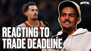 Trae Young Reacts to Trade Rumors, Breaking Steph Curry's Record & More | From the Point