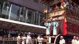 祇園祭2014 山鉾巡行（前祭）鶏鉾 Kyoto Gion Matsuri