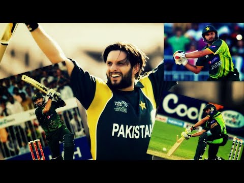 The Shahid Afridi Performance That Changed Cricket Forever Youtube