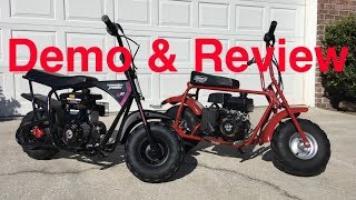 3 Month REVIEW - Coleman CT100U Off Road Gas Mini Bike \u0026 MM-B80 Demo