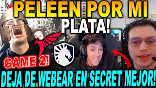 🤣AJUSTA ABUELO!🤣 BENJAZ MATTHEW Y PARKER REACCIONAN AL SEGUNDO JUEGO DE LIQUID VS TALON!