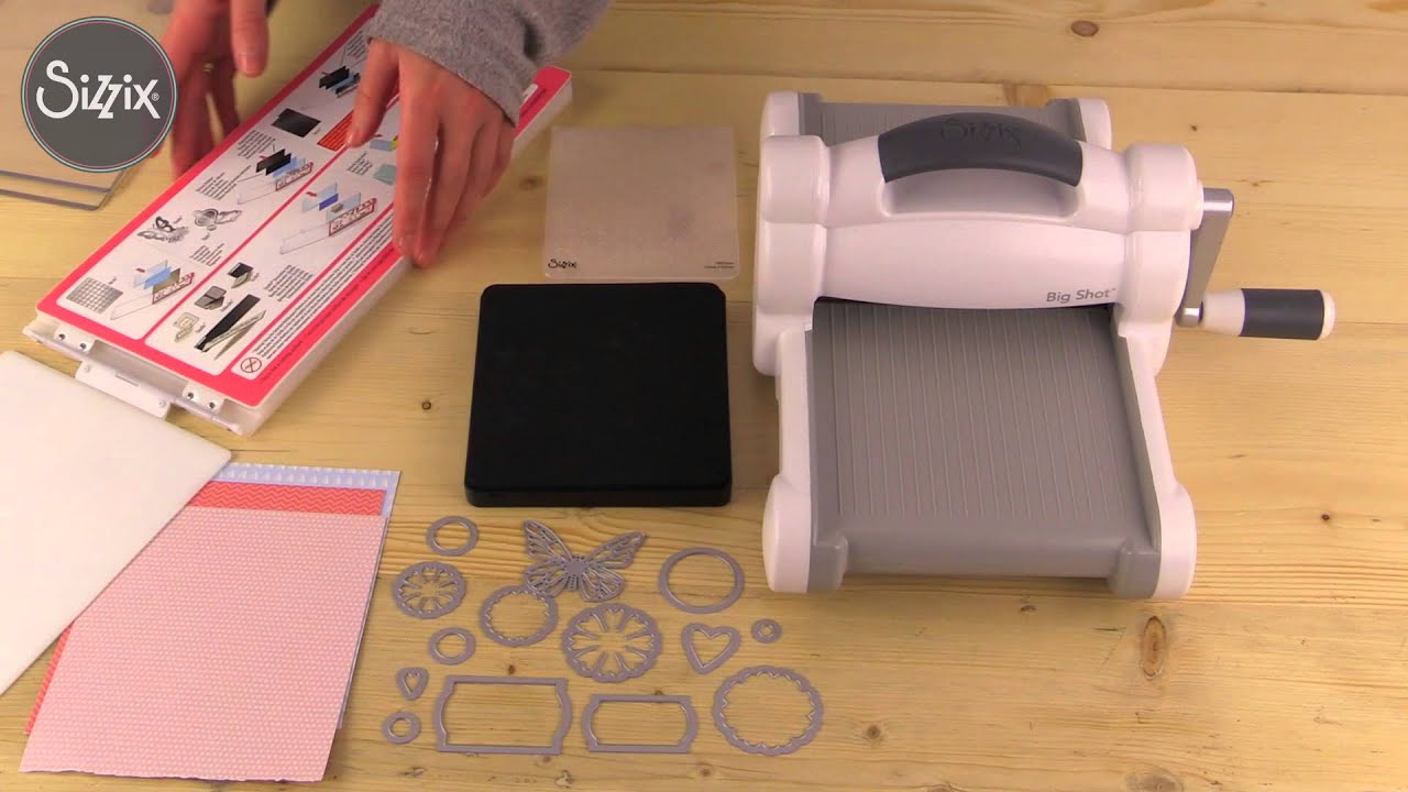 Sizzix : Introducing The Big Shot With Starter Kit - YouTube