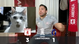 America de Cali 3 vs La Guaira 1 | Copa CONMEBOL Libertadores Fecha 5