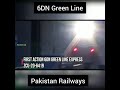 High Speed Luxury Train Of Pakistan Railways Green Line Express