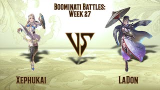 Xephukai (Sophitia) VS LaDon (Setsuka) - BB: Week 27 (22.10.2020)