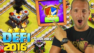 DÉFI 2016 | Perfect ULTRA FACILEMENT | Sort en troll tellement c'est SIMPLE | Clash of Clans