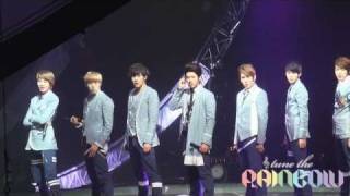 fancam 인피니트 INFINITE MUBANK REHEARSAL 110318