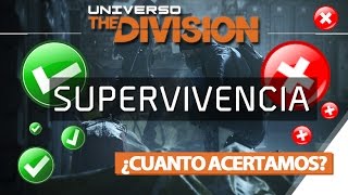 The Division | SUPERVIVENCIA ¿Acertamos o no?