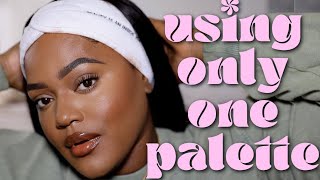 Full Face of Makeup with 1 Palette | MAKEUP FOREVER ALL IN ONE FACE PALETTE